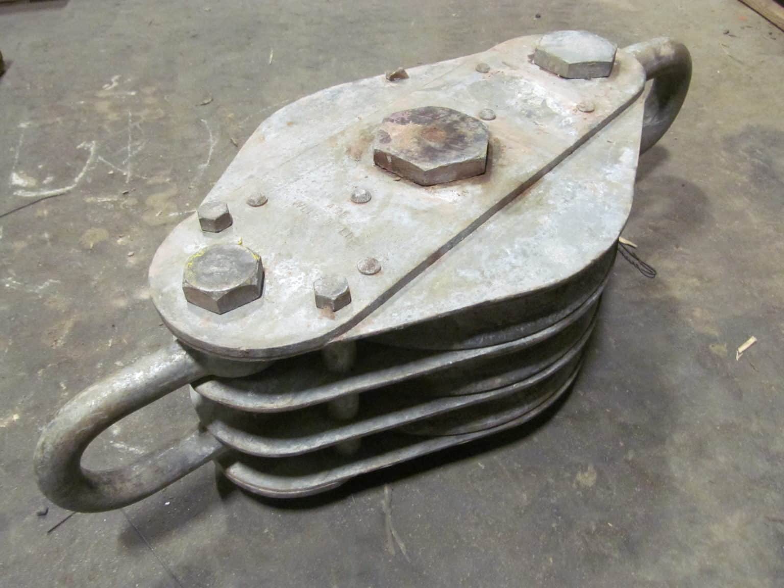 Single Reeving Blocks Standard Reeve Crane Block - Certified Sales & Rentals