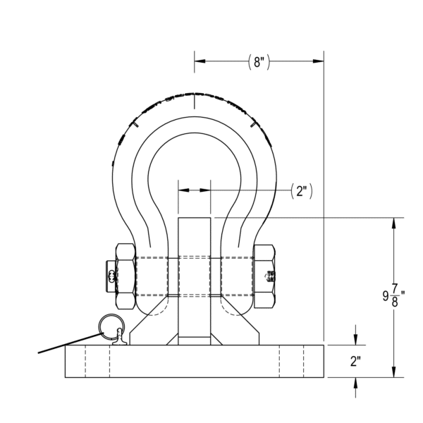 Engineered D-Plate - 35 Ton - Image 2