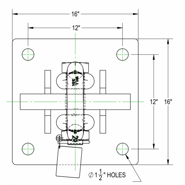 Engineered D-Plate - 35 Ton - Image 3