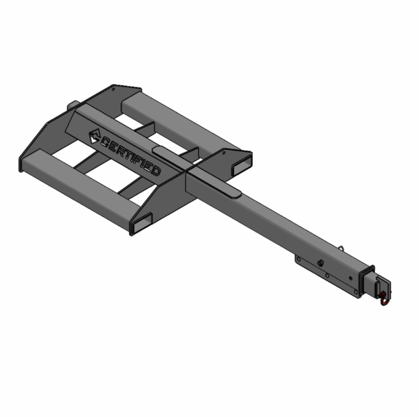 Telescoping Fork-Mounted Lifting Boom - 16'4" Reach - Image 2