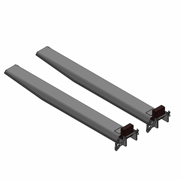 Fork Extensions - 96", 12,000lb WLL