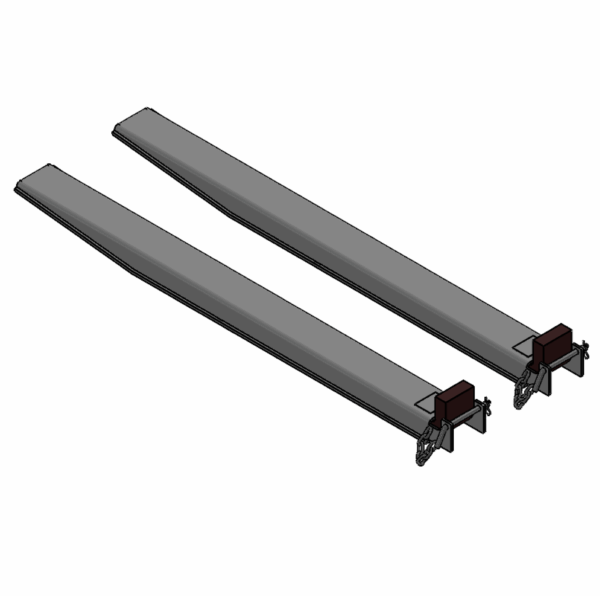 Fork Extensions - 84", 12,000lb WLL