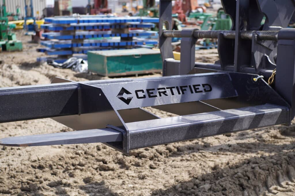 Telescoping ForkMounted Lifting Boom 12ft Certified Sales & Rentals