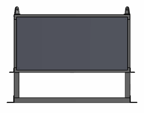80 x 46 x 22 - Material Handling Basket - 2,000 lbs WLL - Image 2