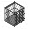 48 5/8 x 47 1/16 x 54 3/8 - Material Handling Basket - 500 lbs WLL