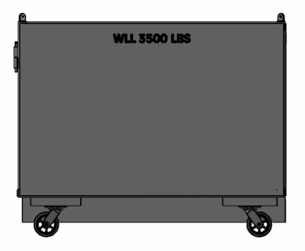 60 x 60 x 40 - Material Handling Basket - 3,500 lbs WLL - Image 2