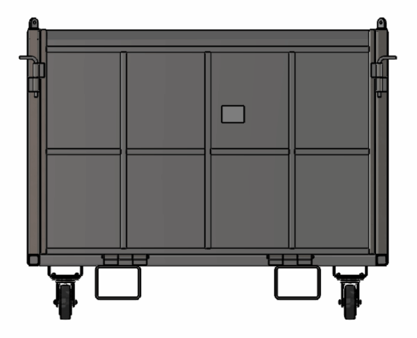 60 x 60 x 40 - Material Handling Basket - 3,500 lbs WLL - Image 3