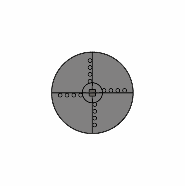 48" diameter - Material Handling Basket - 2,500 lbs WLL - Image 4