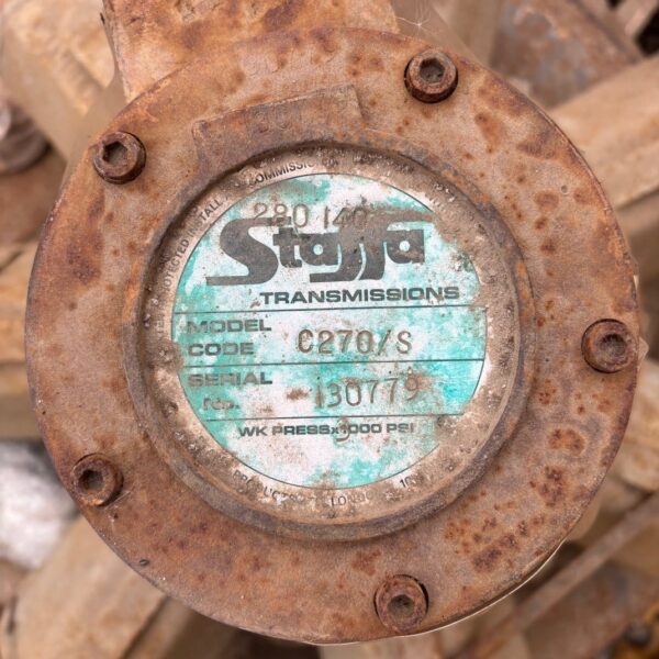 Staffa C270/S Dual Displacement Radial Piston Hydraulic Motor - Image 3