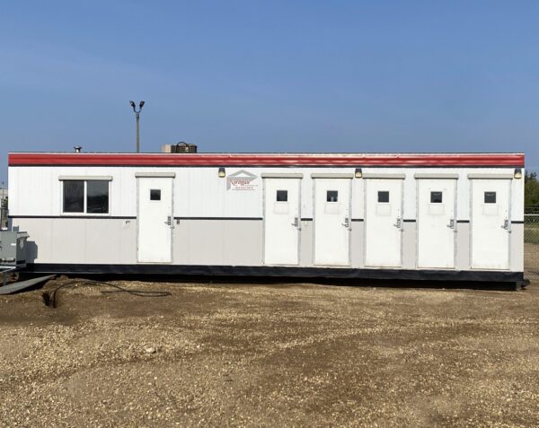 12' x 40' Office Trailer with Turnstiles