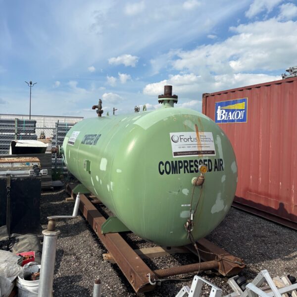 3,800 Gallon Air Receiver Tank on Skid - Image 2