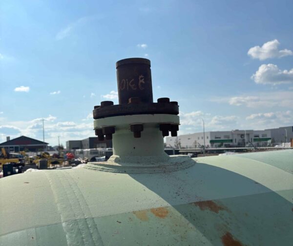 3,800 Gallon Air Receiver Tank on Skid - Image 4
