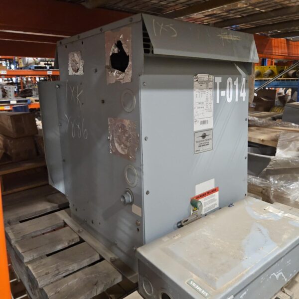 Hammond 45kVA - 600V to 208/120V Three Phase Transformer - Image 2