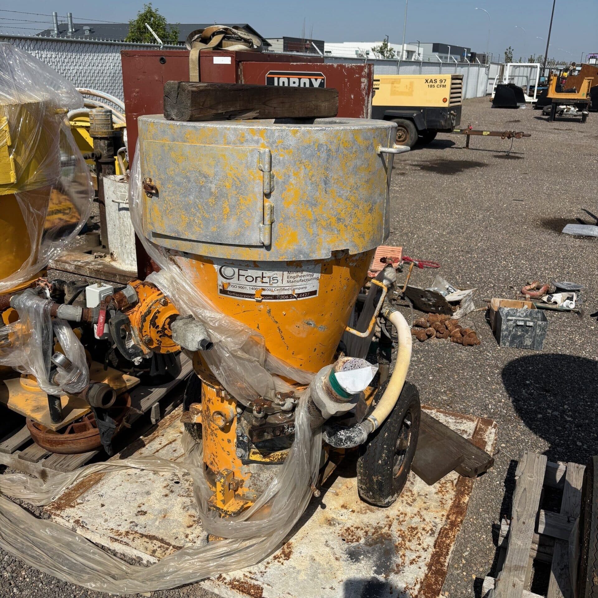 Reed SOVA Shotcrete Machine