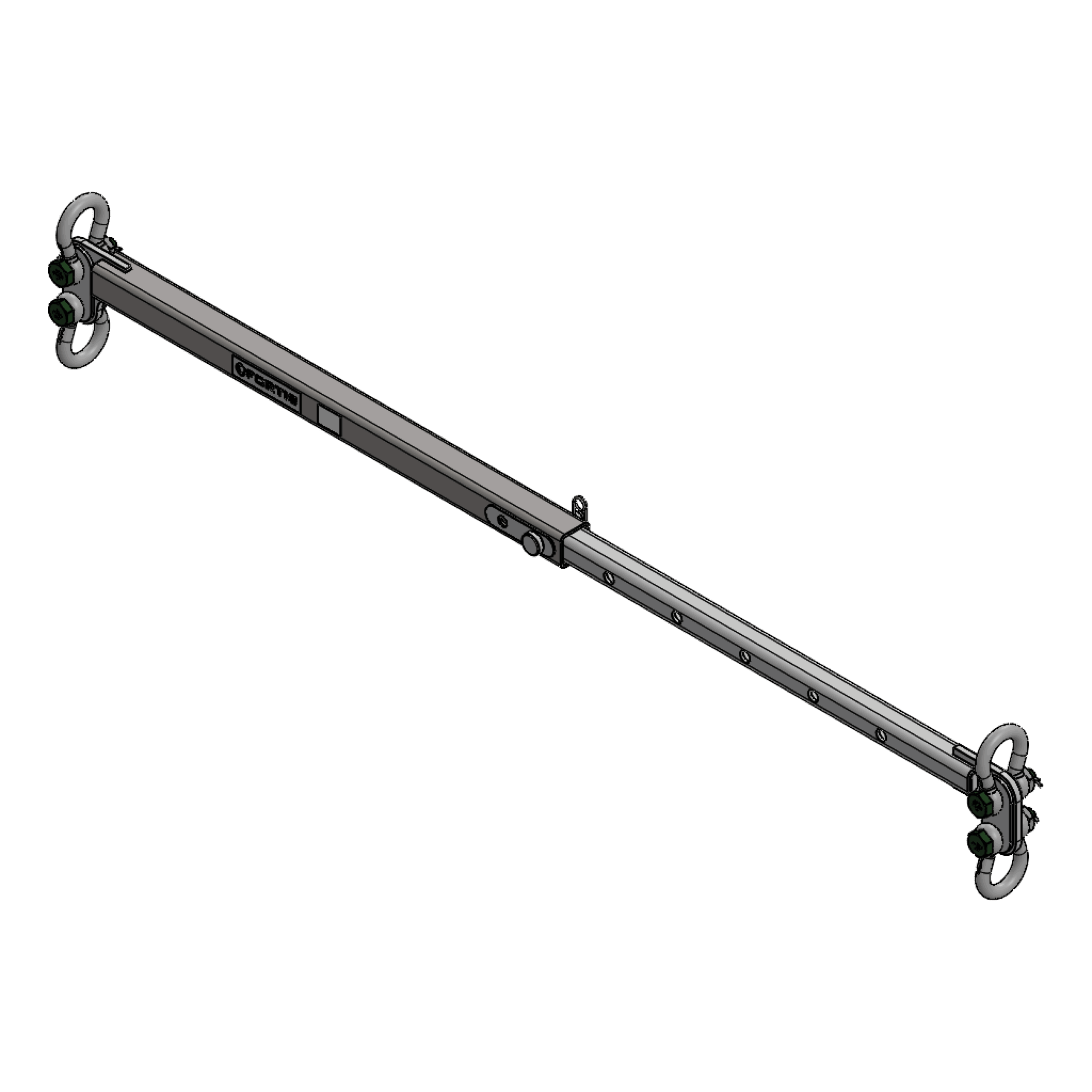 Adjustable (8' – 13.5') – Spreader Beam – 38,700lbs - 96,500lbs WLL