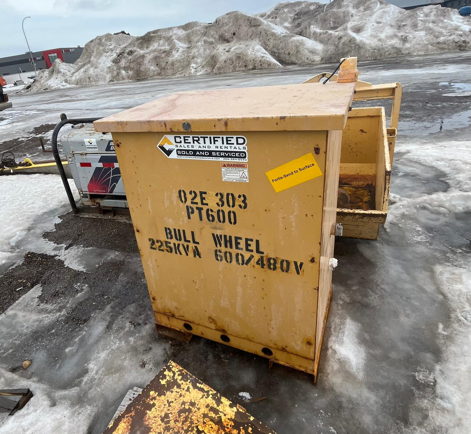 DKK Transformer 225kVA - 600/480V - Image 2