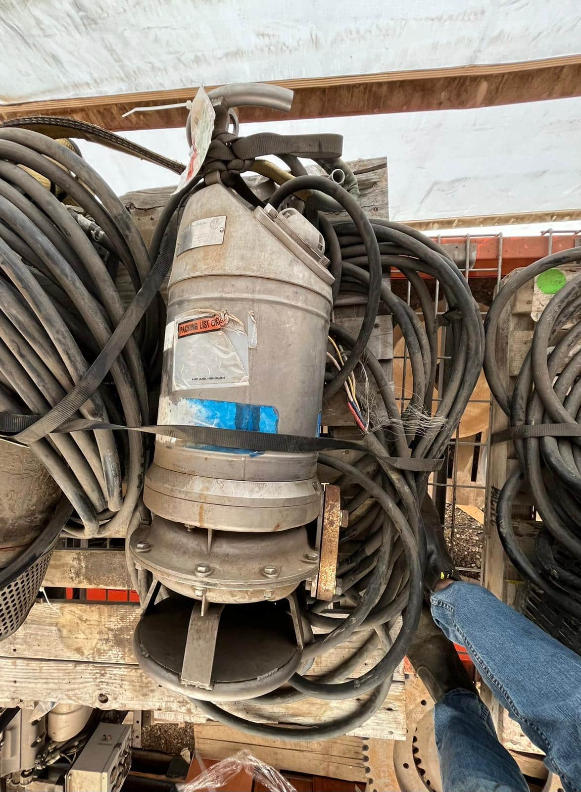 Flygt 2740.280 Submersible Pump - 3" Discharge, 9HP