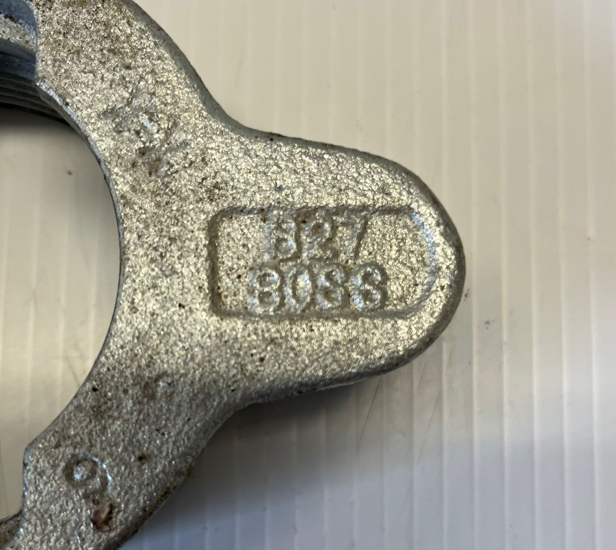 Dixon Boss B27 2" Plated Iron Wing Nut - Image 2