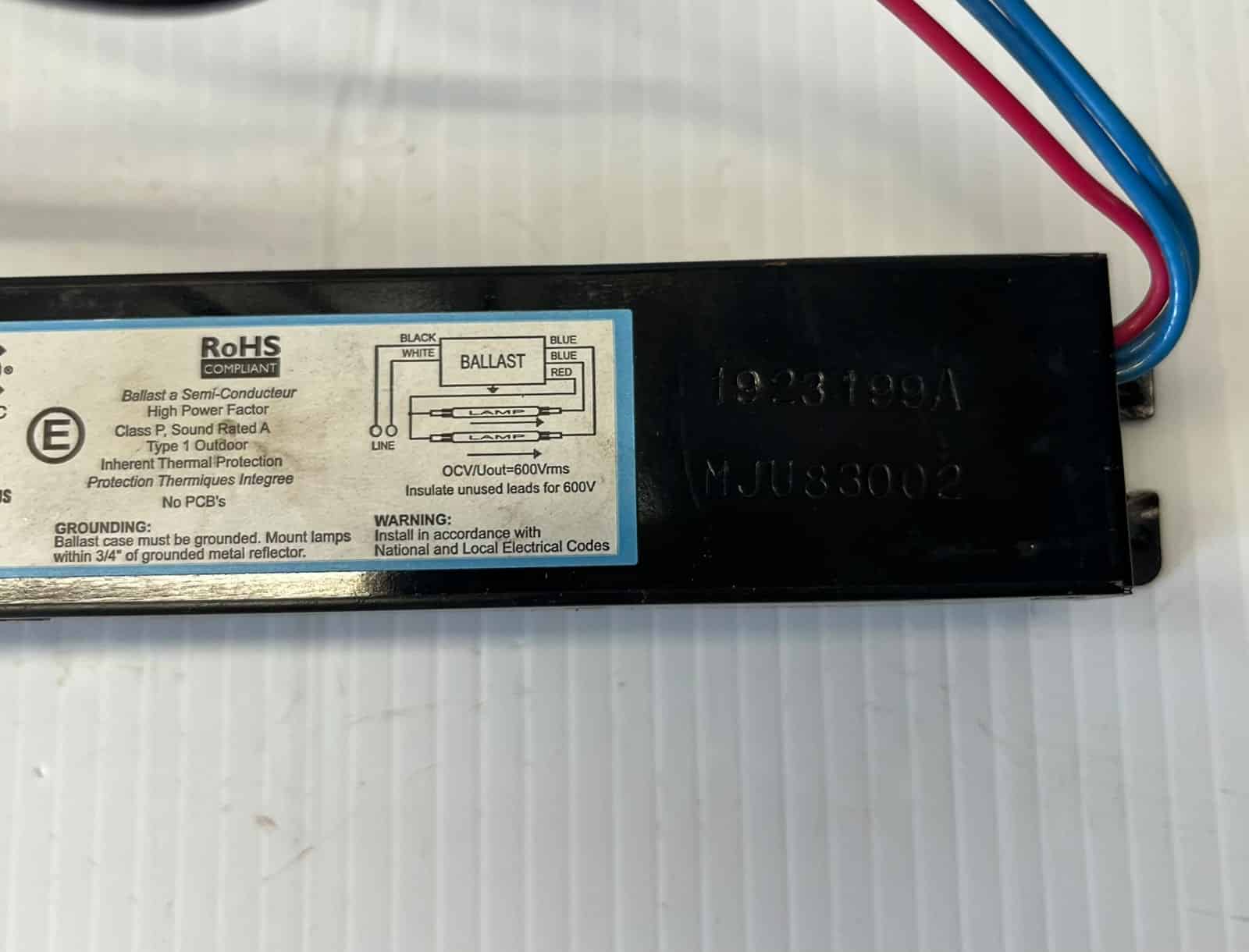 Advance Centium Electronic Ballast #ICN-2P32-N - Image 4
