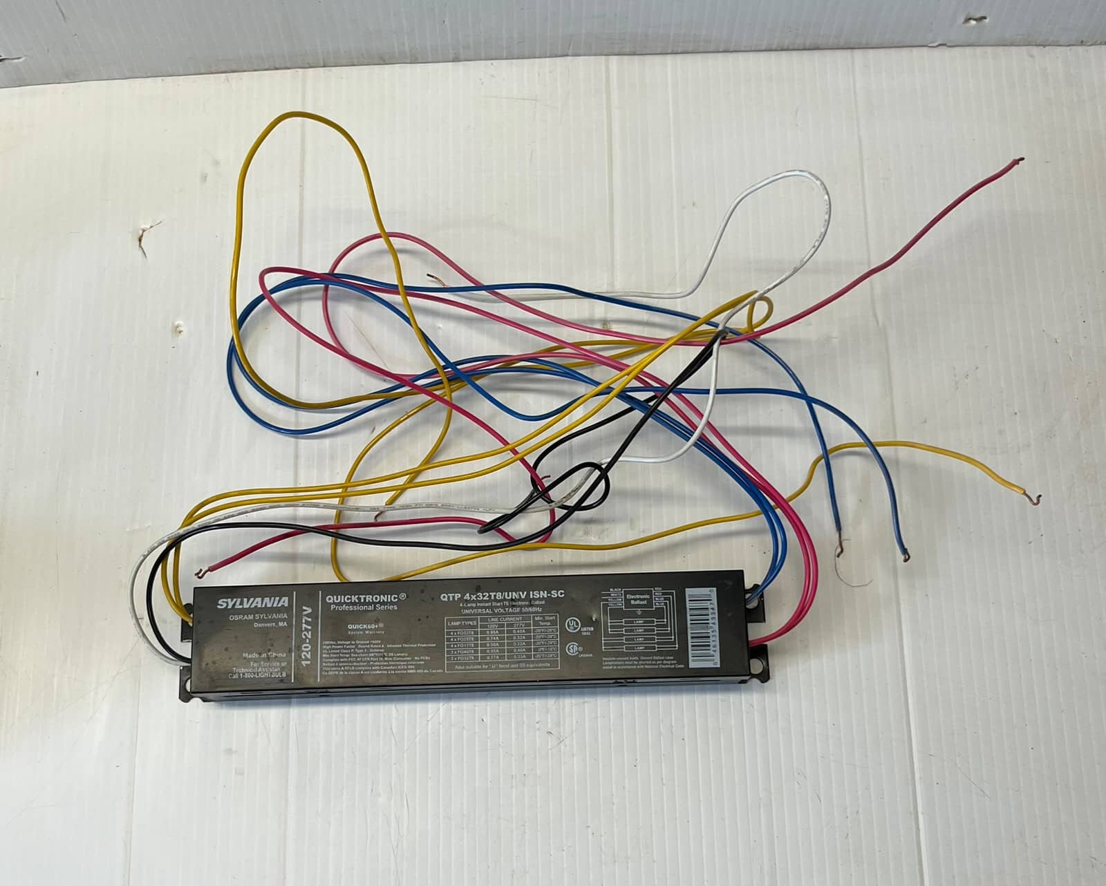 Sylvania Osram QHE Quicktronic High Efficiency Ballast