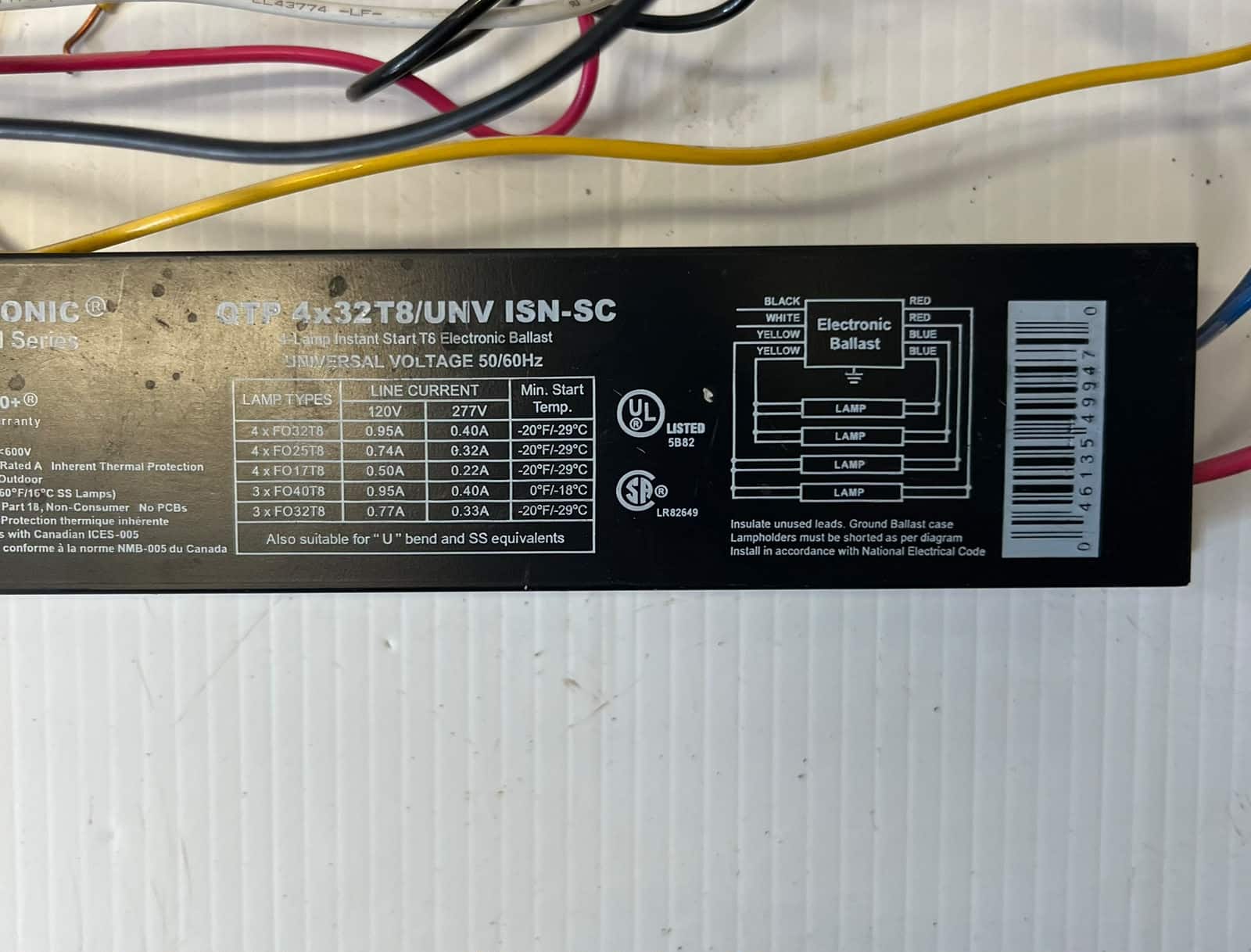 Sylvania Osram QHE Quicktronic High Efficiency Ballast - Image 2